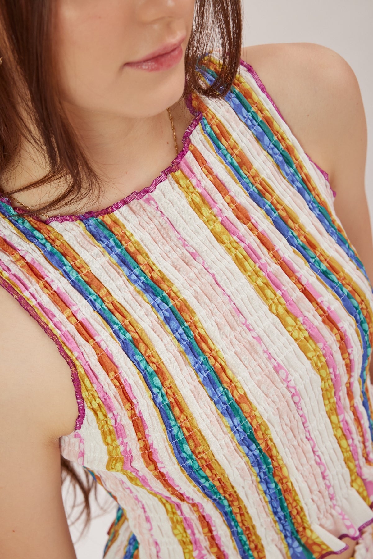 Elastik Crop Top