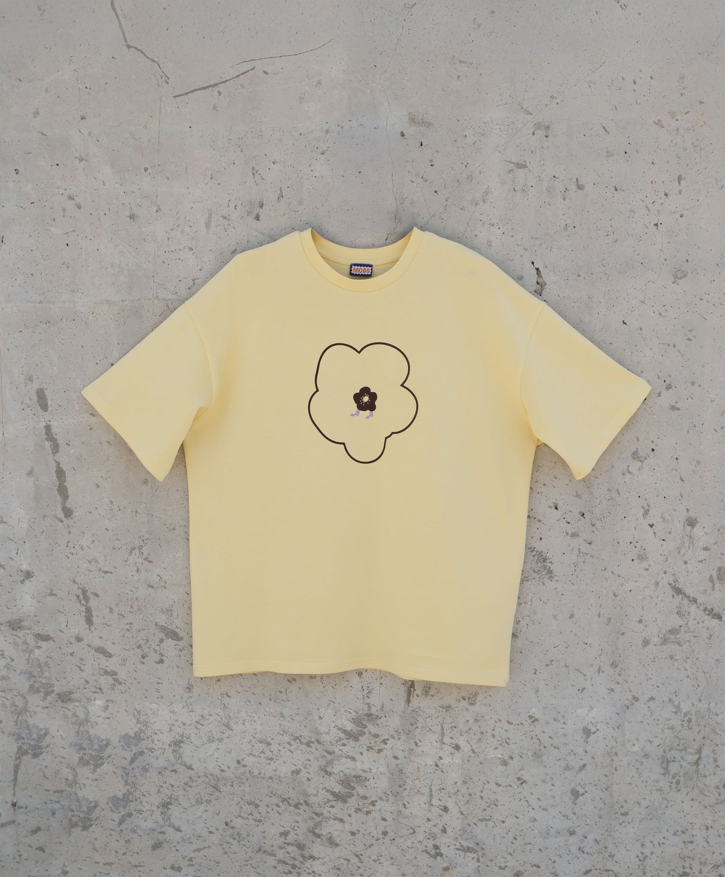 Bloomwalk Yellow-Brown Oversize Tişört